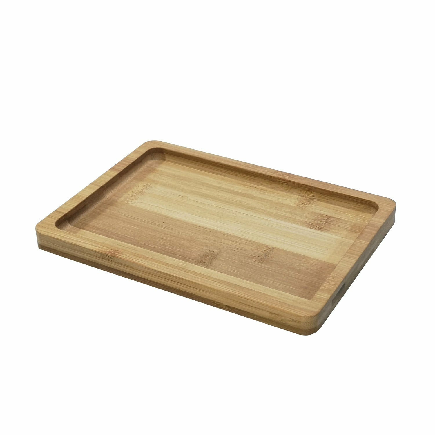 GUSTO CASA - Vassoio rettangolare in bamboo - 21,5x15,5 cm